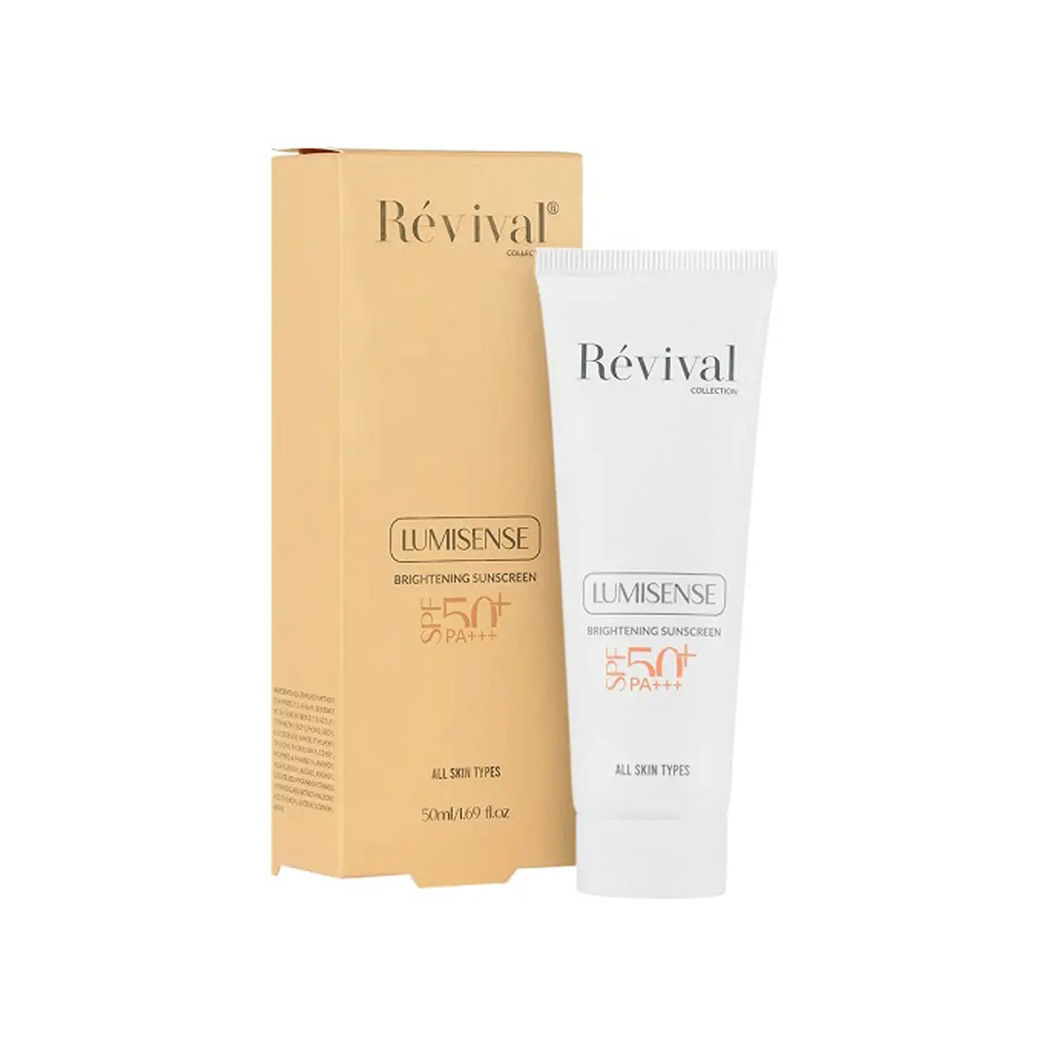 فلوئید ضد آفتاب بی رنگ روشن کننده +SPF50 رویوال